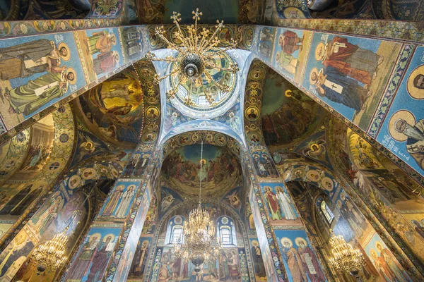 Igreja do Salvador em Sangue Derramado em São Petersburgo (Rússia ) — Fotografia de Stock