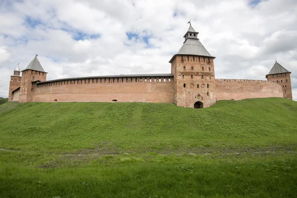 Novgorod Kremlin di Veliky Novgorod, Rusia — Stok Foto