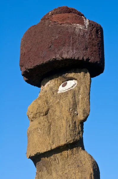 Moai a Tahai, Isola di Pasqua (Cile) ) — Foto Stock