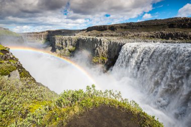 Dettifoss şelale, vatnajokull Milli Parkı, İzlanda