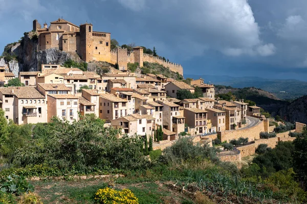 Alquezar Köyü Huesca Ili Spanya — Stok fotoğraf