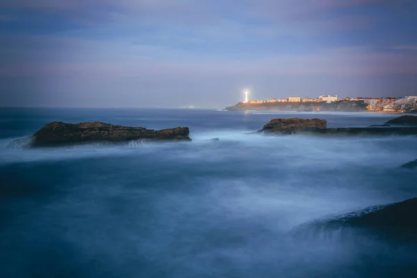 Bay Biskay Biarritz Fransa — Stok fotoğraf