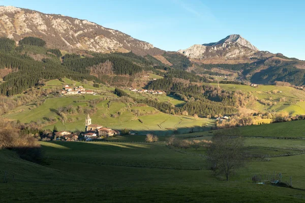 Uribarri Neighborhood Aramaio Valley Basque Country Spain — Stock Photo, Image