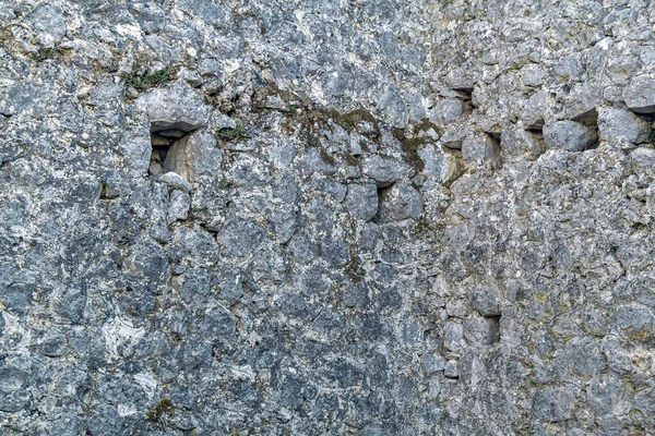 Bakgrund Fästning Vägg Ruinerna Det Antika Tornet — Stockfoto