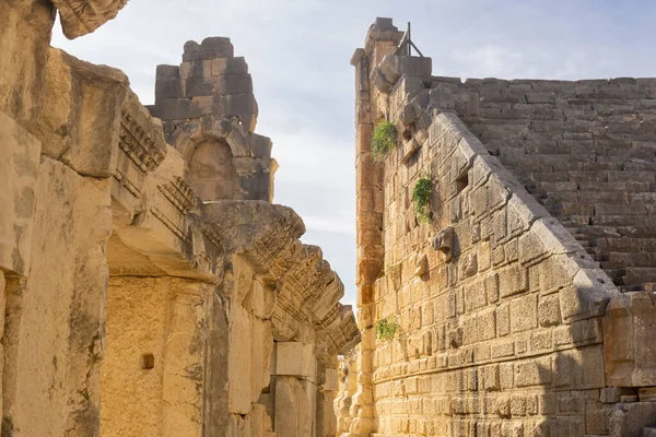Sunlit Ruins Antique Amphitheater Myra Now Demre Turkey — Foto de Stock
