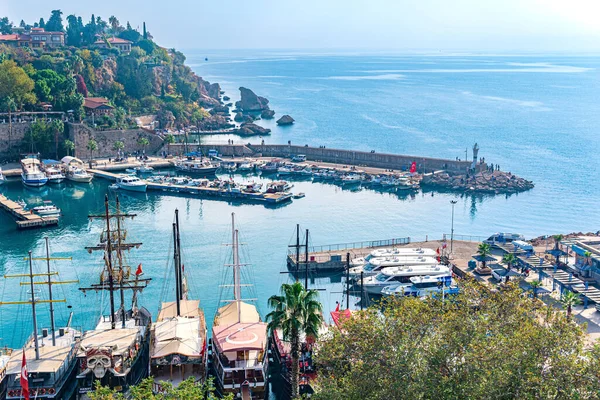 Antalya Turchia Novembre 2021 Porto Epoca Nel Centro Storico — Foto Stock