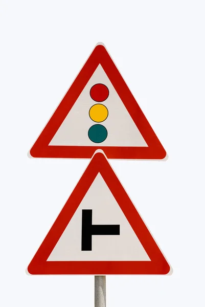Verkehrszeichen 28 — Stockfoto
