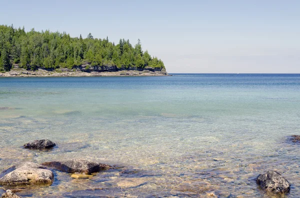 Grünes und blaues Wasser — Stockfoto