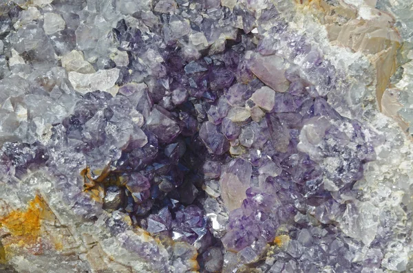 Amethyst-Druse — Stockfoto