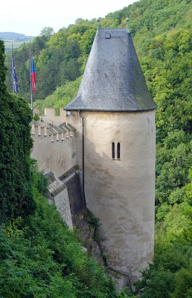 Kungliga slottet karlstejn — Stockfoto