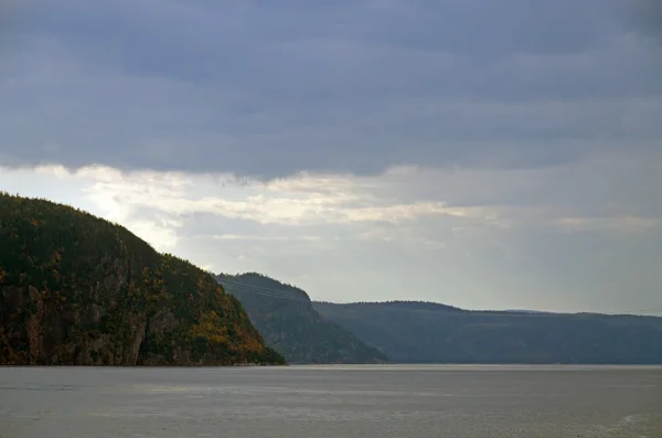Rzeka Saguenay — Zdjęcie stockowe