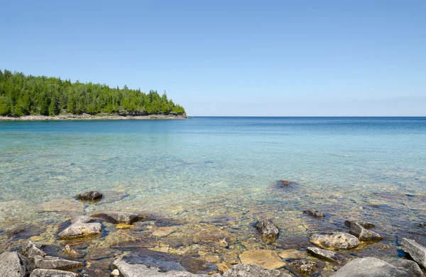 Зелена і блакитна вода — стокове фото