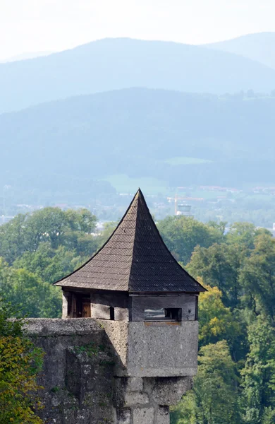 Fästningen Hohensalzburg castle — Stockfoto
