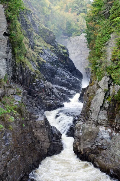 Canyons and waterfalls — Stock Photo, Image