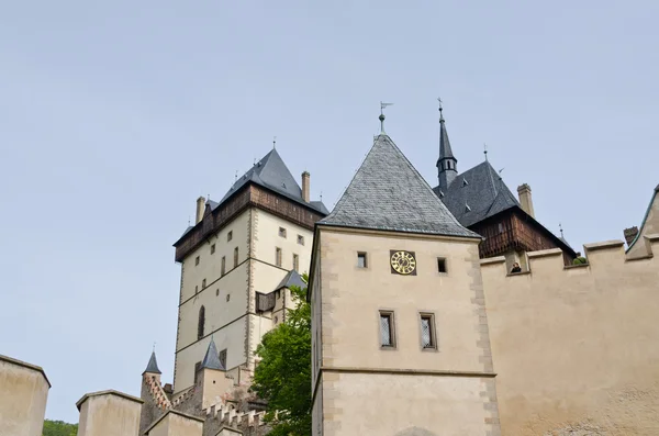 Kungliga slottet karlstejn — Stockfoto