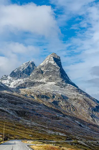Montagna Altopiano Norvegia Autunno — Foto Stock