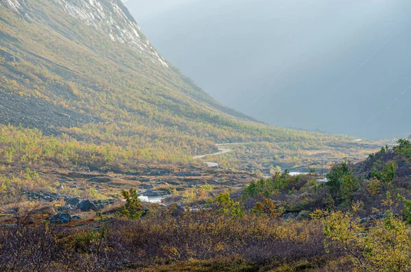 Mountain Highland Norway Fall Time — Stock Photo, Image