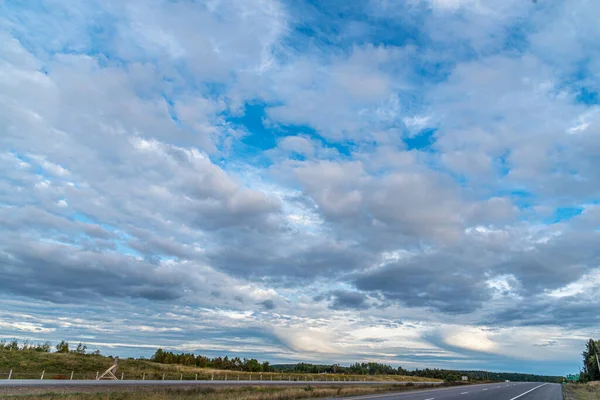 Trans Canada Rodovia Perto Superior Lake Shore — Fotografia de Stock