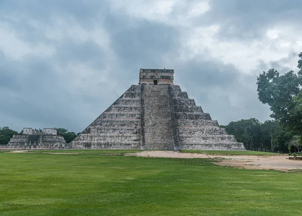 Det Chichen Itza Yucatan State Mexiko Ruinerna Största Antika Maya — Stockfoto