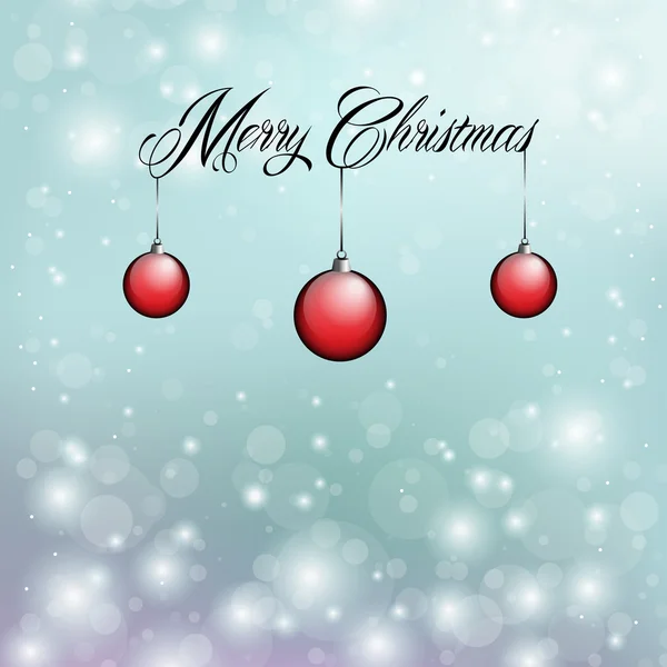 Merry Christmas card — Stock Vector