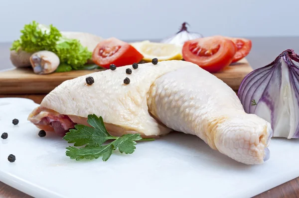 Chicken drumstick — Stock Photo, Image