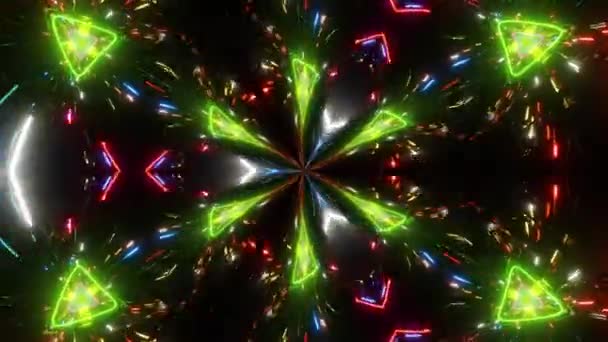 Careidoscope video background for VJ — 비디오