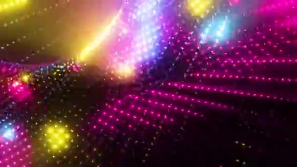 Abstract Sparkling Animated Background Infinitely Looped Animation — Wideo stockowe