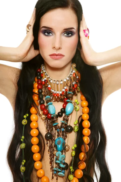 Ethnic jewels — Stock Photo, Image