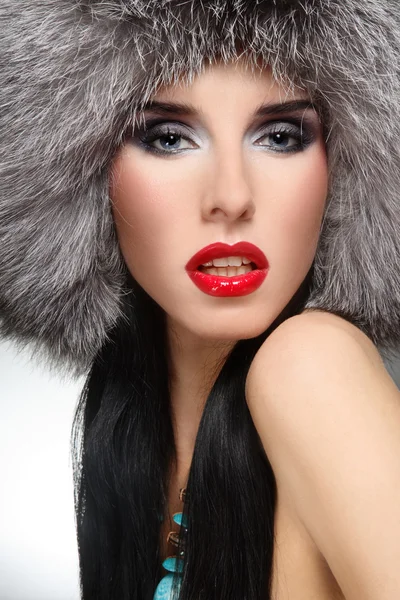 Fur fashion — Stockfoto