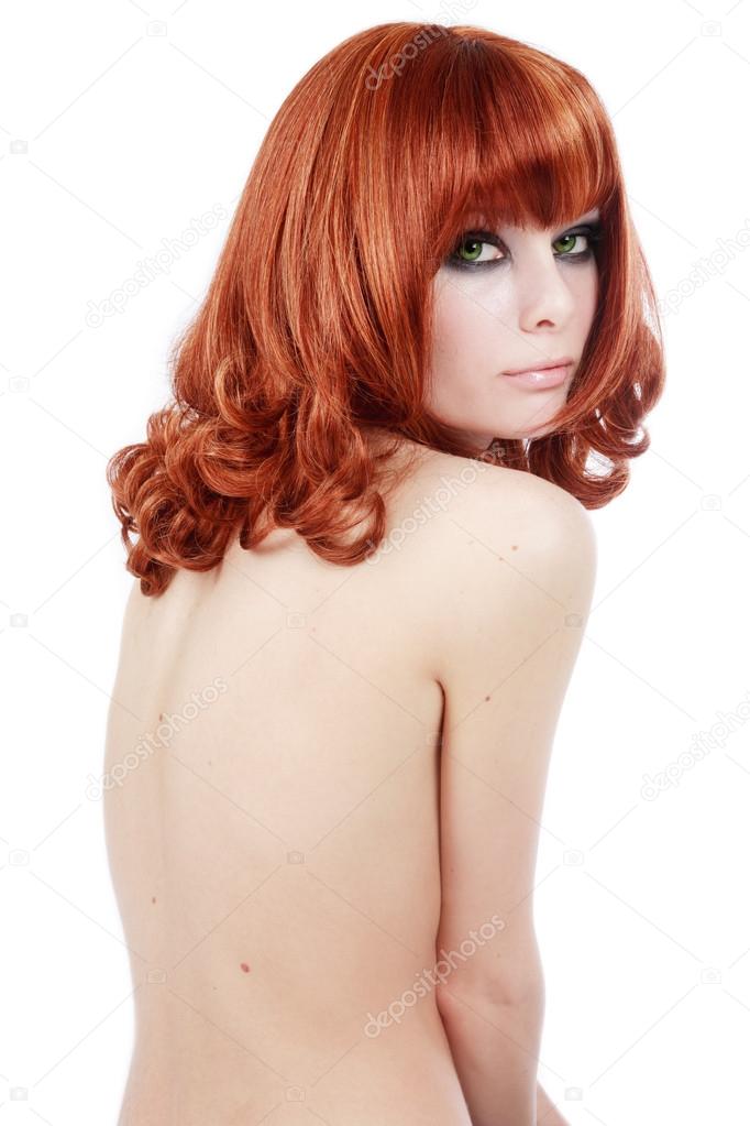 Slim redhead