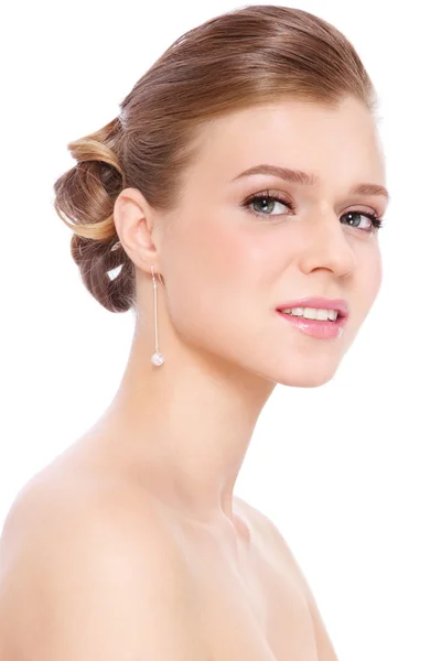 Prom make-up and hairdo — Stock Photo, Image