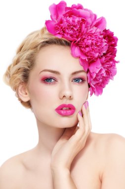 peonies kızla
