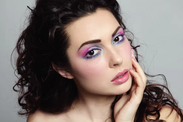 Haar en make-up — Stockfoto