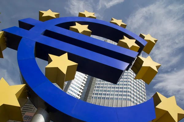 Euro-Zeichen — Stockfoto