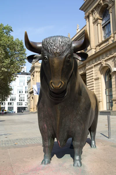 Frankfurt Stock Exchange — Stock Photo, Image