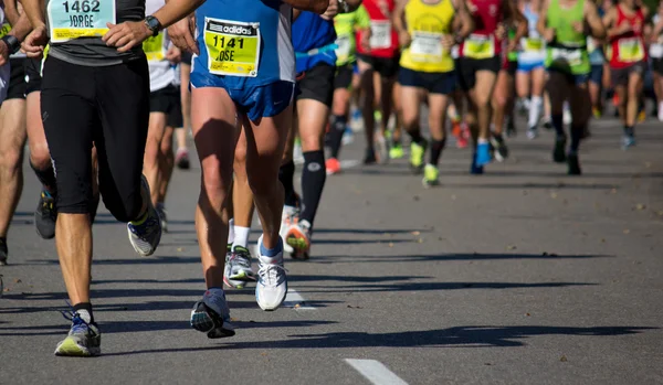 Meia maratona — Fotografia de Stock