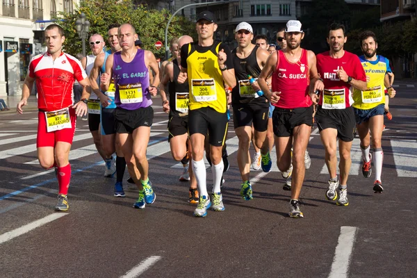 Marathon van Valencia — Stockfoto