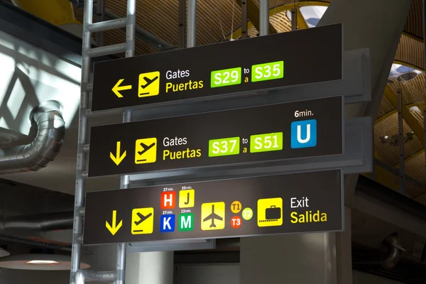 Flughafen Spanien — Stockfoto