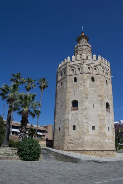 Πύργος Torre del Oro (χρυσό πύργο) — Φωτογραφία Αρχείου