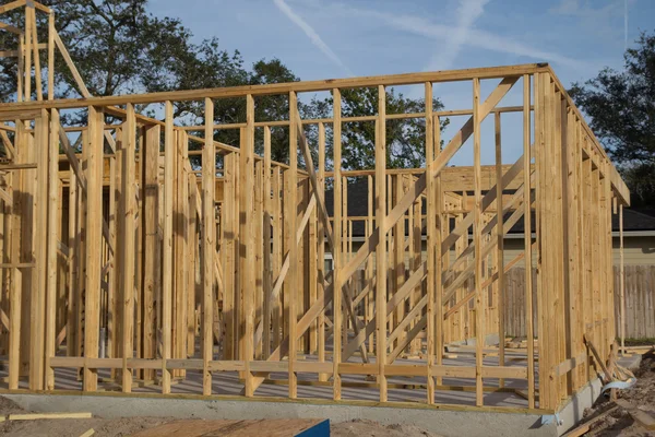 Construção de casa — Fotografia de Stock