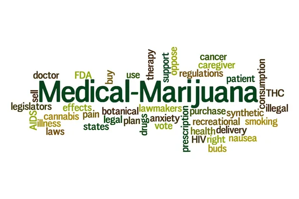 Marijuana medica — Foto Stock