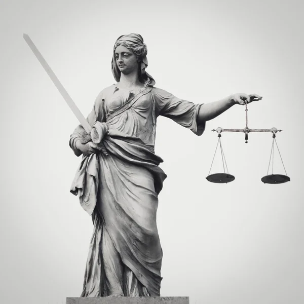 Vrouwe Justitia — Stockfoto