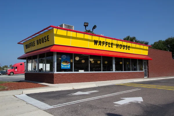 Waffle casa — Fotografia de Stock