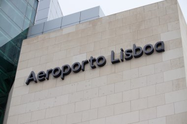 Lisbon Airport clipart