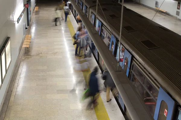 Metro van Lissabon — Stockfoto