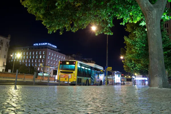 Lizbon otobüs — Stok fotoğraf