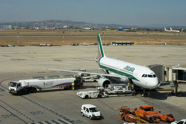 Alitalia Ordförande — Stockfoto