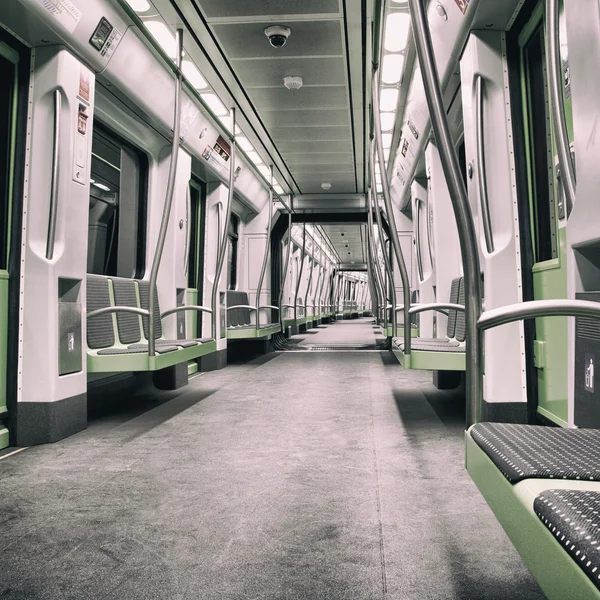 Soupravy metra — Stock fotografie