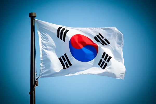 South Korean Flag — Stock Photo, Image