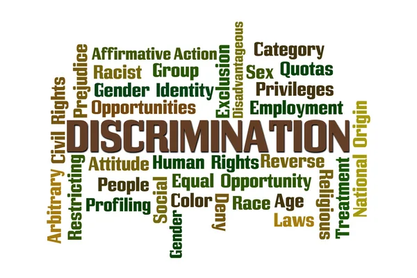 Discriminación — Foto de Stock